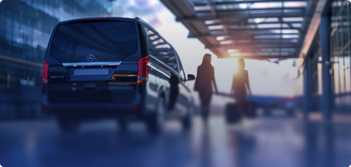 Chicago Van Rentals van delivered to the O'Hare and Midway airport terminals